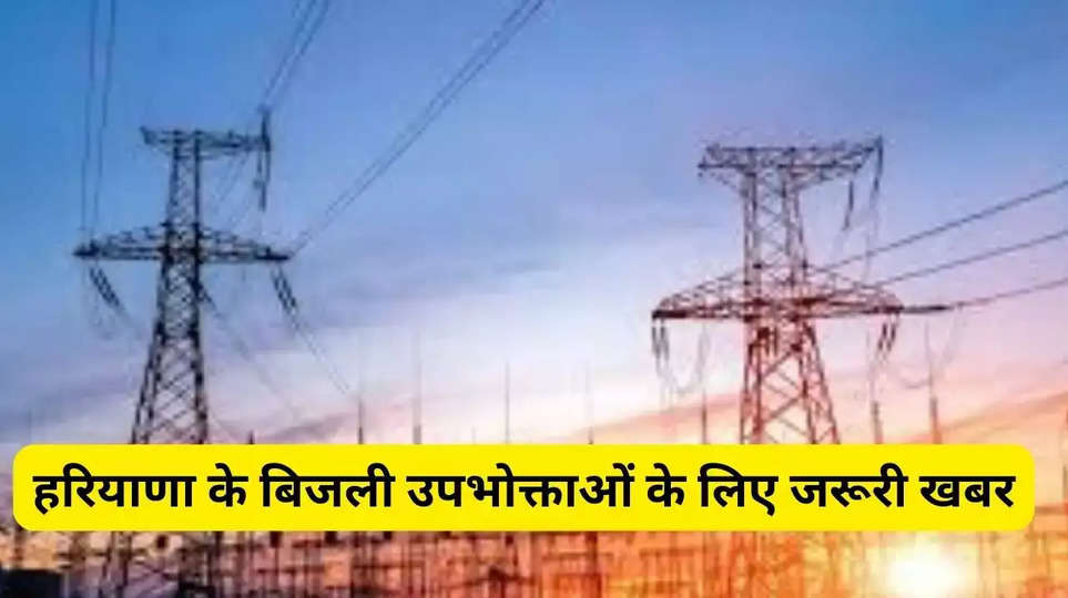 Haryana News: हरियाणा के बिजली उपभोक्ताओं के लिए बड़ी खबर, उपभोक्ता शिकायत निवारण मंच अब यहां करेगा सुनवाई